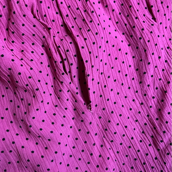 Vintage Christian Dior Crepe Short Sleeve Button Up Blouse - Picture 7 of 7